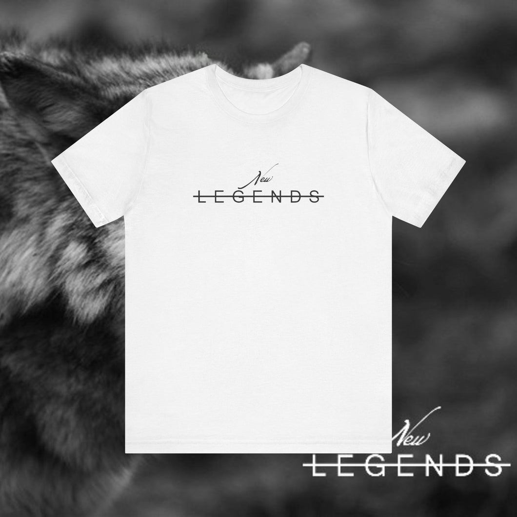 New Legends Essential -White Unisex Jersey Short Sleeve Tee